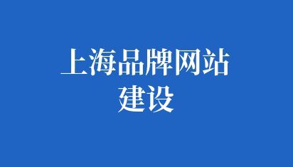 上海品牌網站建設